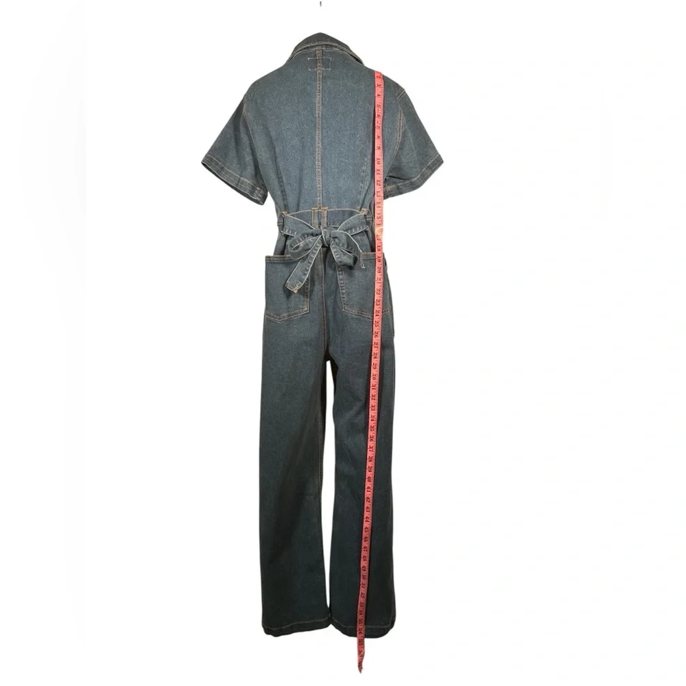 Velvet Heart‎ Blue Denim Jumpsuit